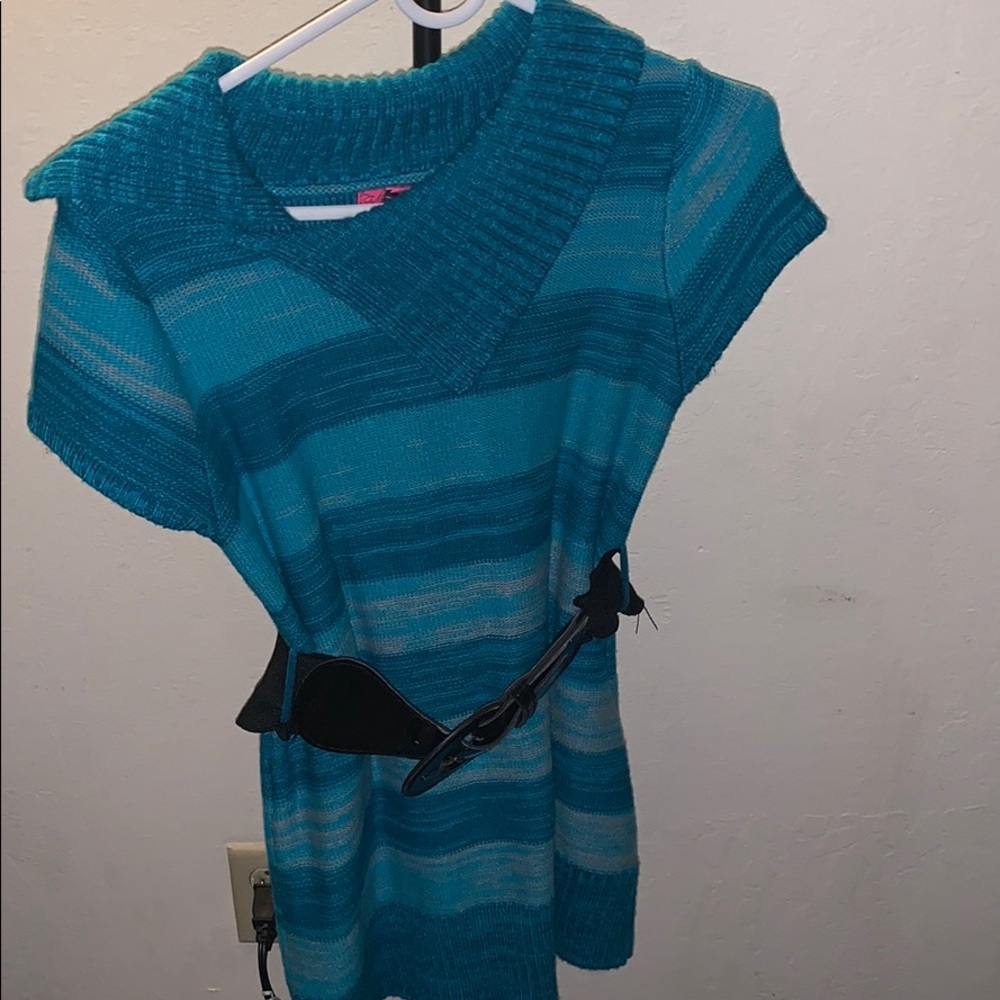 Turquoise Dress.